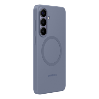 Galaxy S26+ Silicone Magnet Case Dynamic Blue Violet 