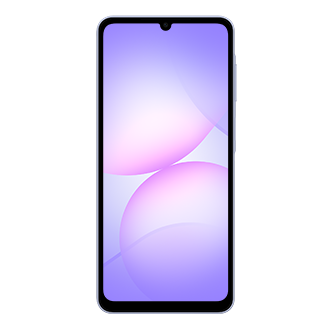 Galaxy A07s Front2 Light Violet 