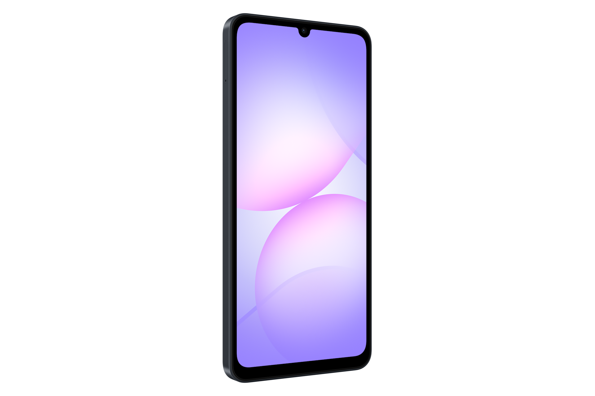 Galaxy A07s FrontL30 Black 