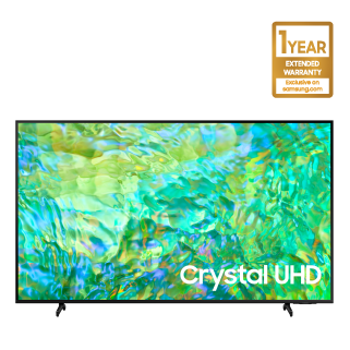 Smart TV 60” 4K Crystal Samsung 60AU7700 Wi-Fi - Bluetooth HDR