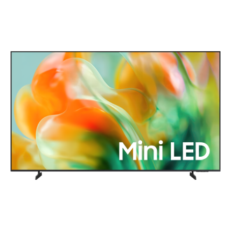 {size}" Mini LED M80H 4K Samsung Vision AI Smart TV (2026) Front Black 