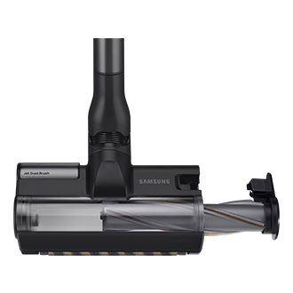 Jet95 Stick VC with More Advanced Cleaning Performance and HexaJet Motor Jet-Dual-Brush-Detail2 Blue 