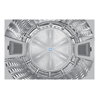 Bespoke AI Laundry Top Load Washer AI Wash_WA80F/25 Detail1-Drum Charcoal Glass 