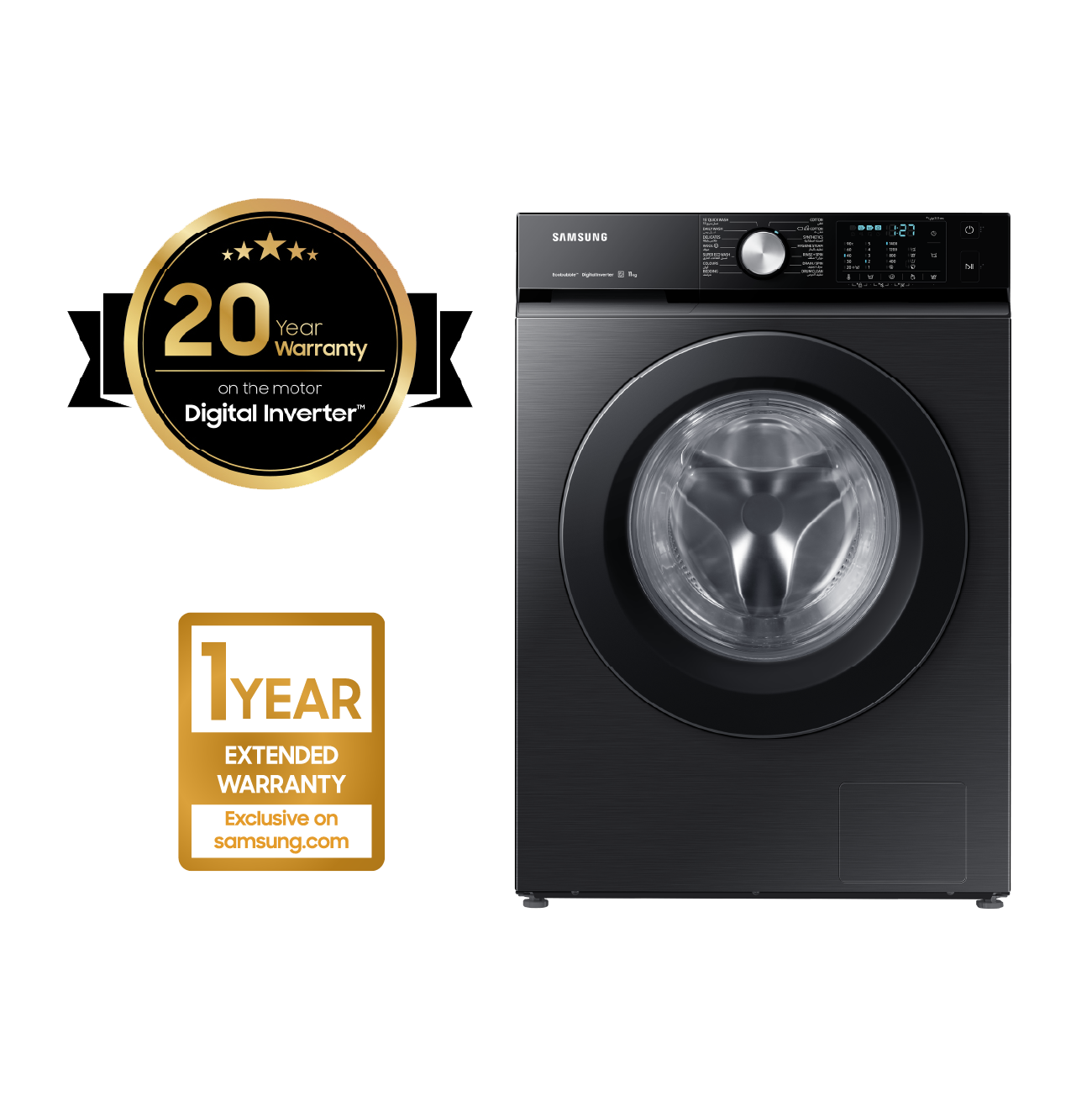 Buy Now 11kg Front Loading Washer Black Samsung Jordan