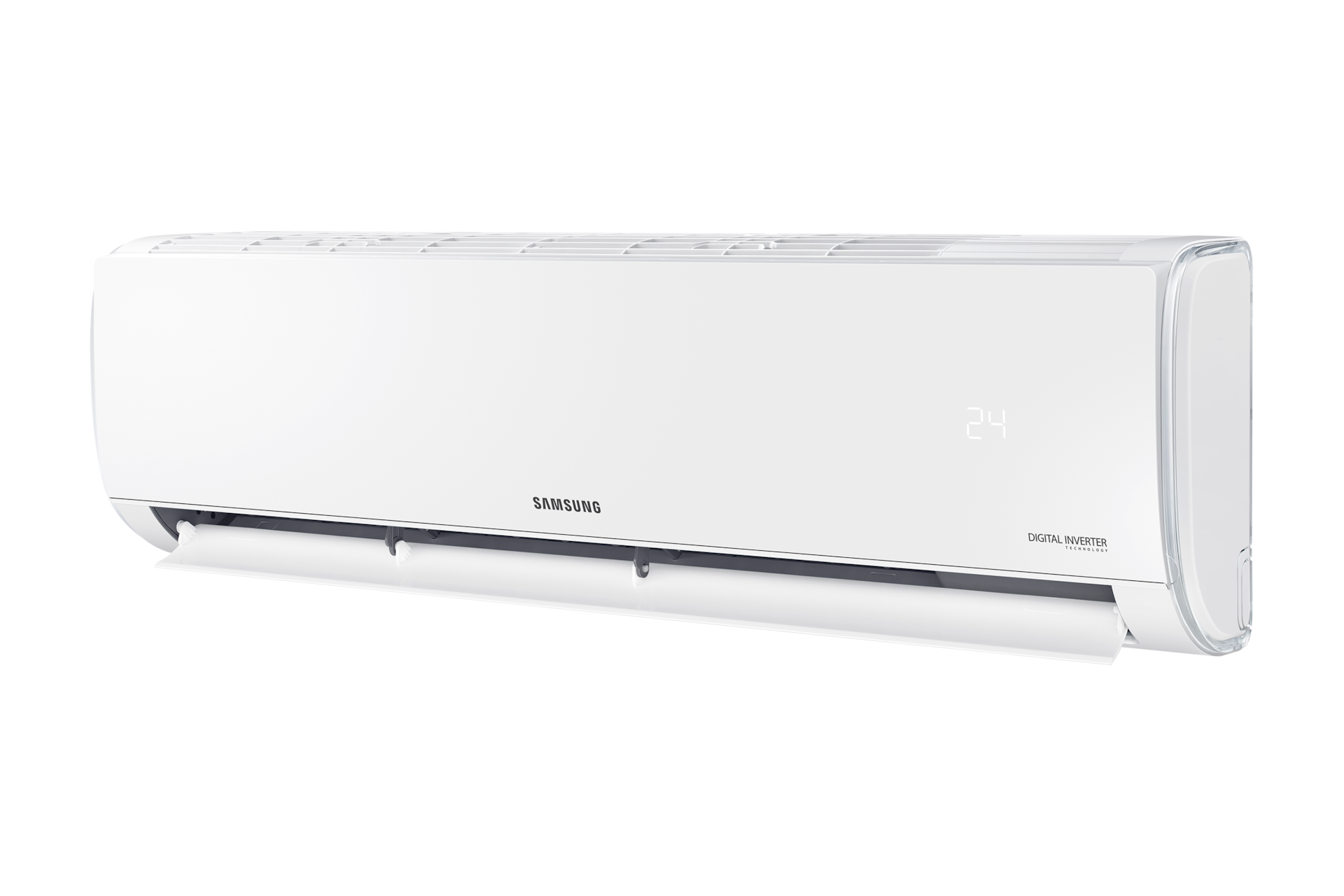 AR5000H Wall-mount ac with Energy Saving R-Perspective-open Silver 