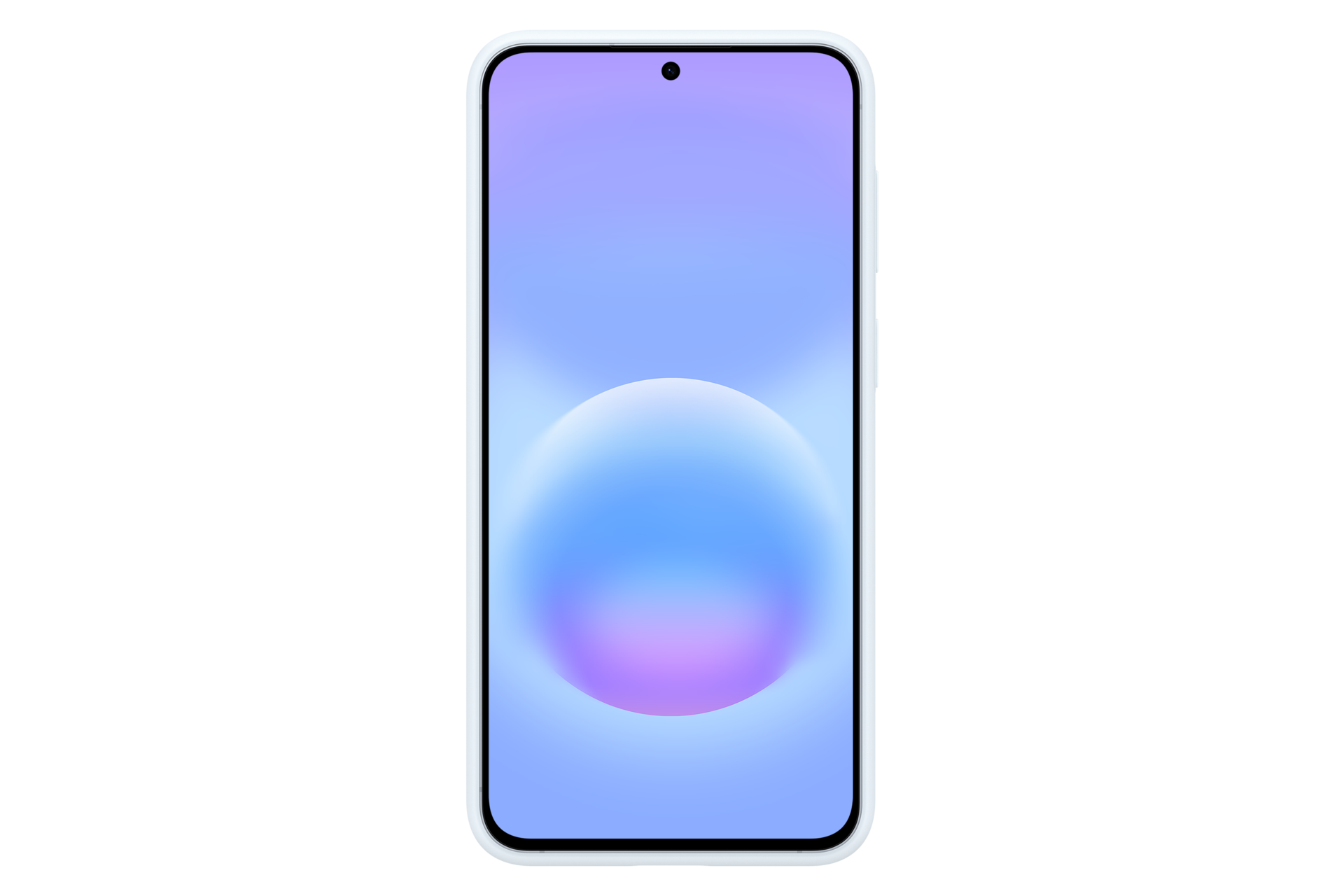 Galaxy A57 5G Silicone Case Back Light Blue 