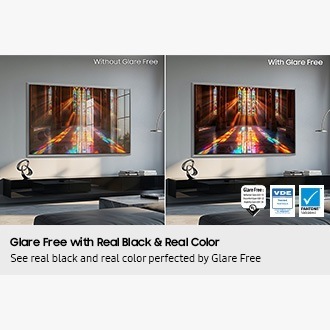 65 بوصة OLED S95H 4K Samsung Vision AI Smart TV (2026) فضي
