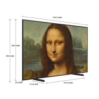 [أبعاد تلفزيون Thé F~rámé~ من سامسونج مقاس75 بوصة]