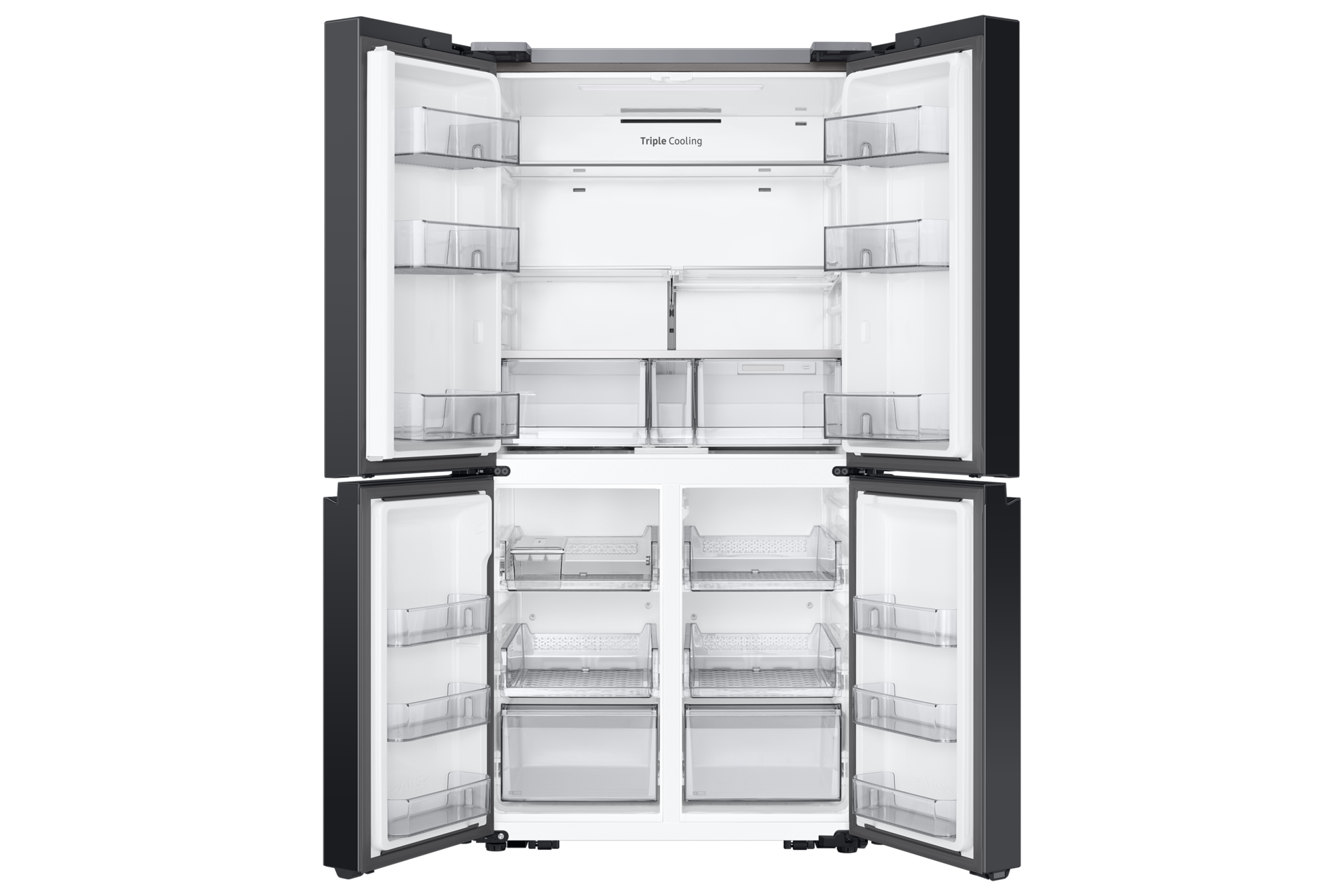 front-open Clean Black