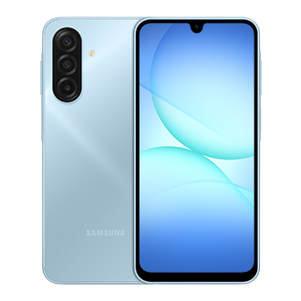 Galaxy A17 Front Light Blue 
