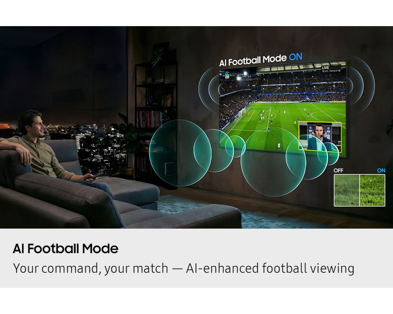 85" Mini LED M80H 4K Samsung Vision AI Smart TV (2026) Black