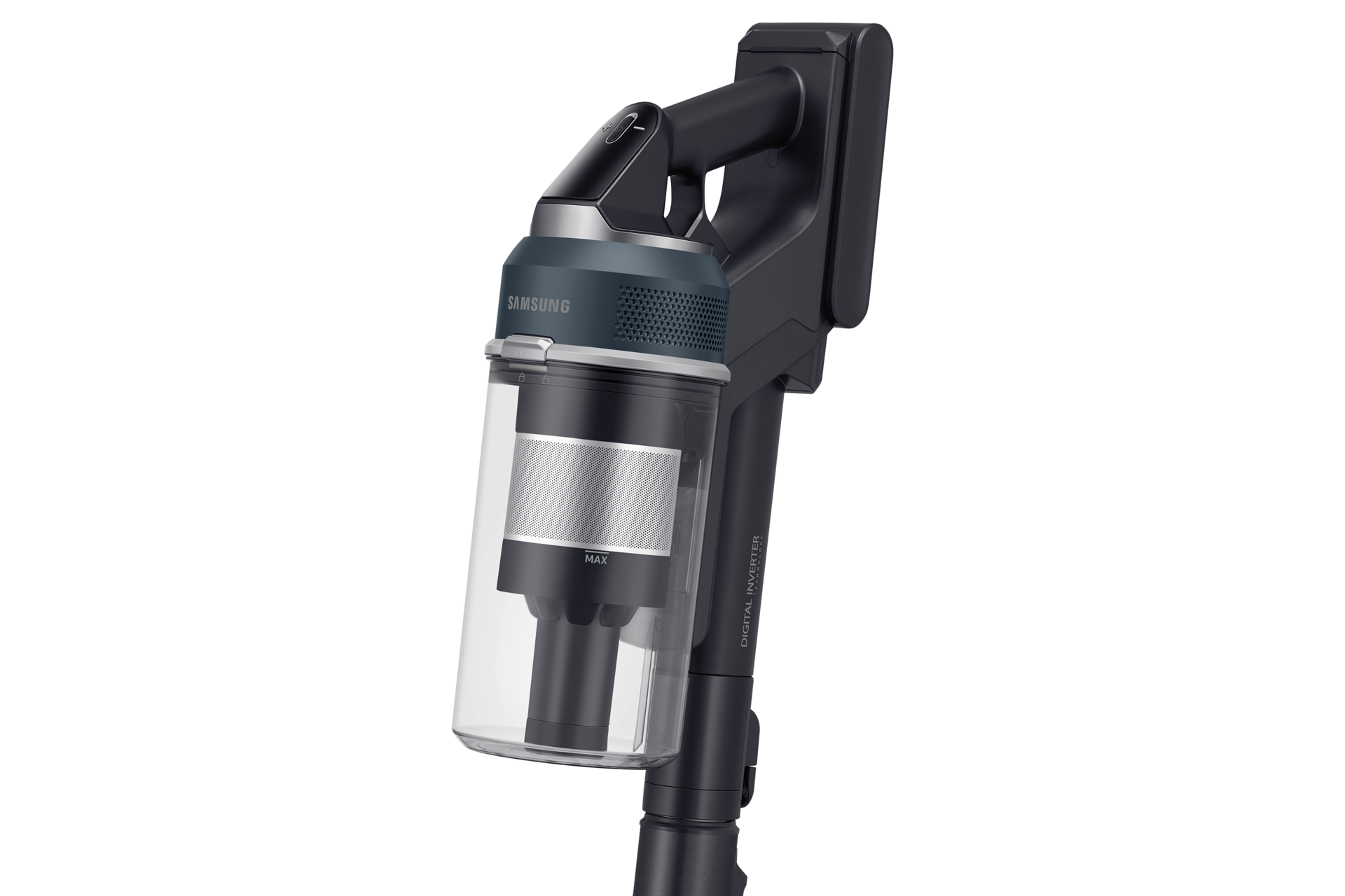 Jet95 Stick VC with More Advanced Cleaning Performance and HexaJet Motor Handy-stick-Detail Blue 