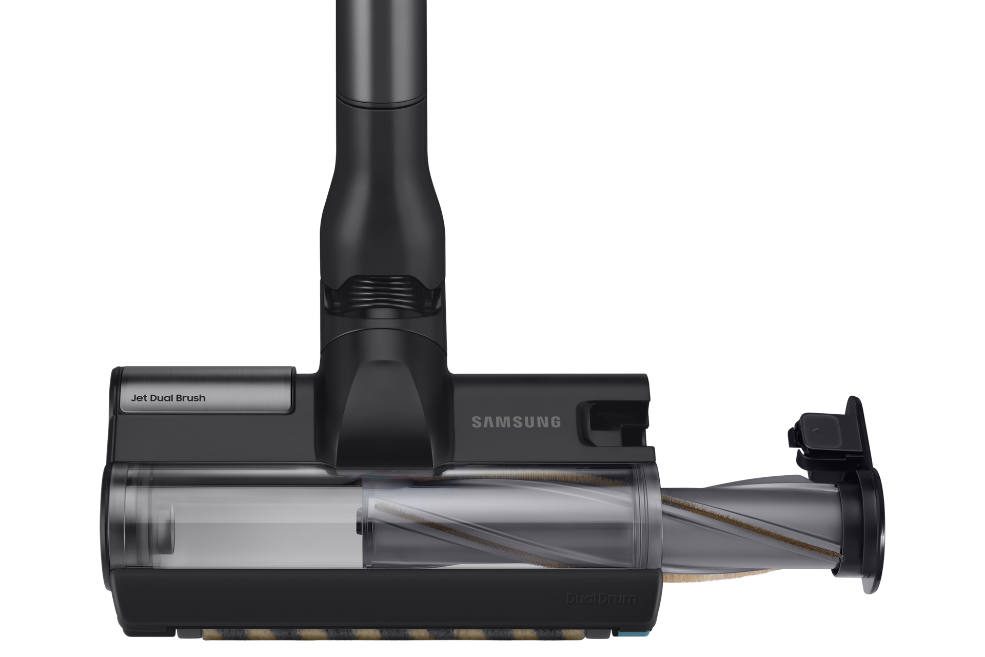 Jet95 Stick VC with More Advanced Cleaning Performance and HexaJet Motor Jet-Dual-Brush-Detail2 Blue 