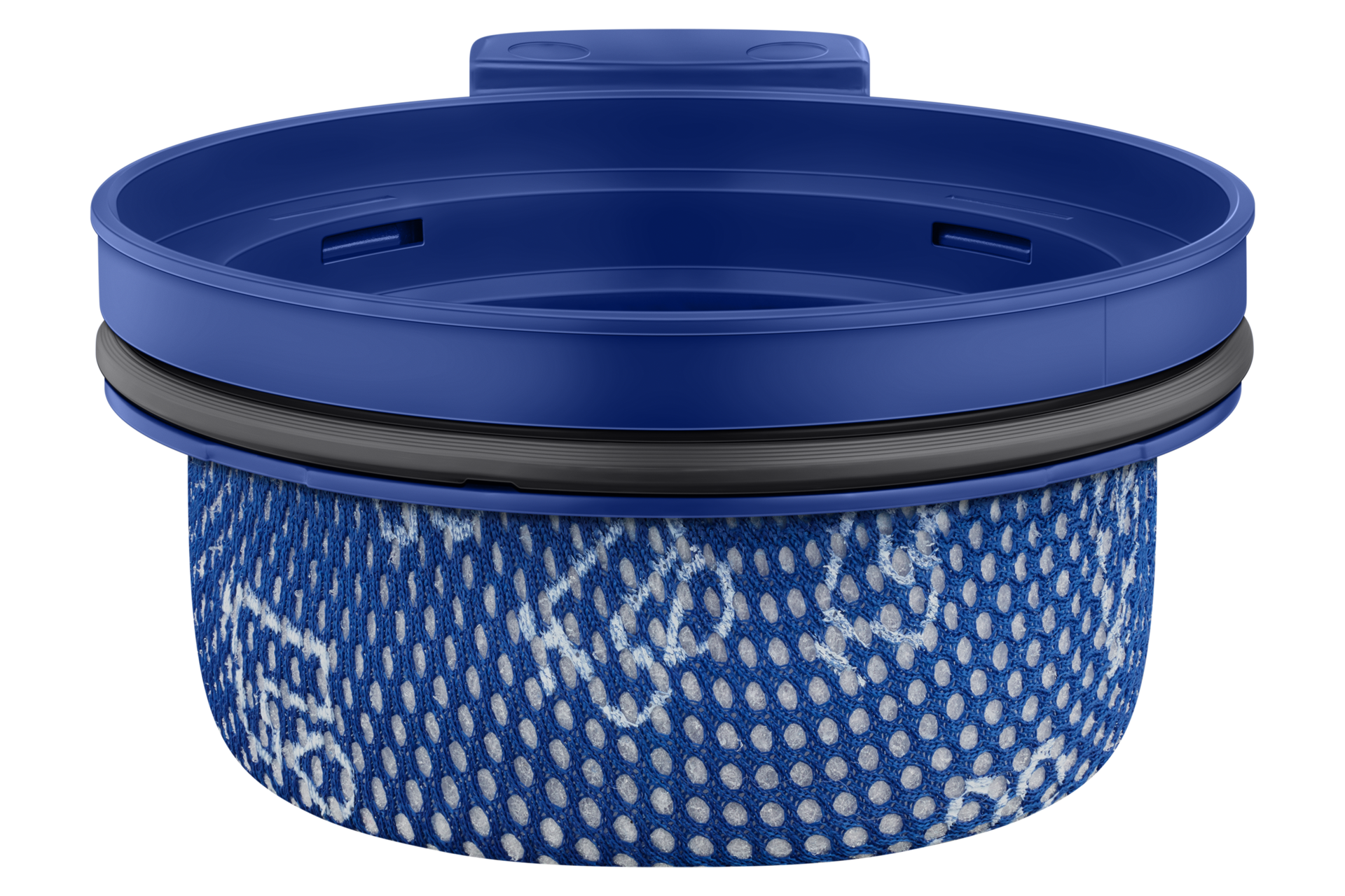 Jet95 Stick VC with More Advanced Cleaning Performance and HexaJet Motor Pre-Filter-Detail Blue 