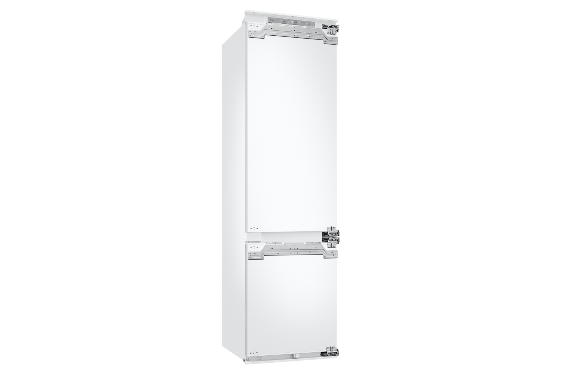 BRB80F Bottom Mount Freezer with Twin Cooling L-Perspective White 