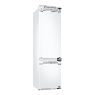 BRB80F Bottom Mount Freezer with Twin Cooling L-Perspective White 