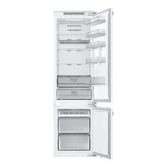 BRB80F Bottom Mount Freezer with Twin Cooling Front-Open-Without-Food White 