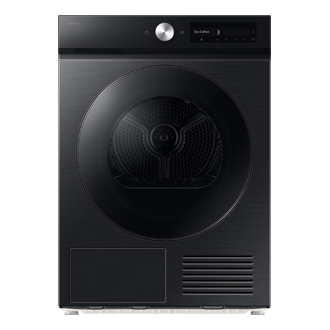 Laundry Dryer with A Energy Efficiency Rating_ Front Black 