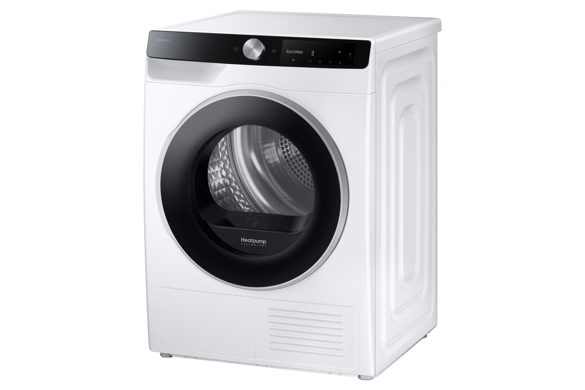 Laundry Dryer with A Energy Efficiency Rating and AI Dry+ R-Perspective White 