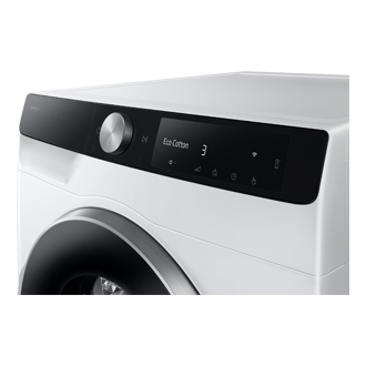 Laundry Dryer with A Energy Efficiency Rating and AI Dry+ Panel-Control1 White 