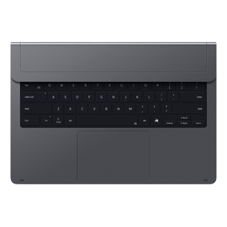 „Galaxy Tab S11 Ultra Pro“ klaviatūra, priekis, pilka