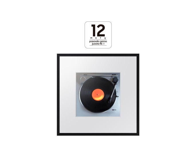 2024 LS60D Music Frame kolonėlė su  „Dolby Atmos“ Juodas