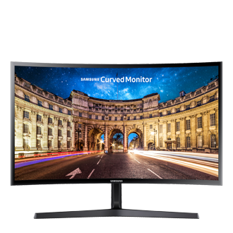 32 Curved Monitor with optimal curvature 1000R LC32T550FDRXEN