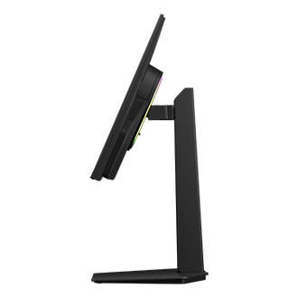 27 colių žaidimų monitorius „Odyssey G8 G80HF“ (5K 180 Hz / QHD 360 Hz) LS27HG806EFXEN, juodas – pakreiptas (Tilt)