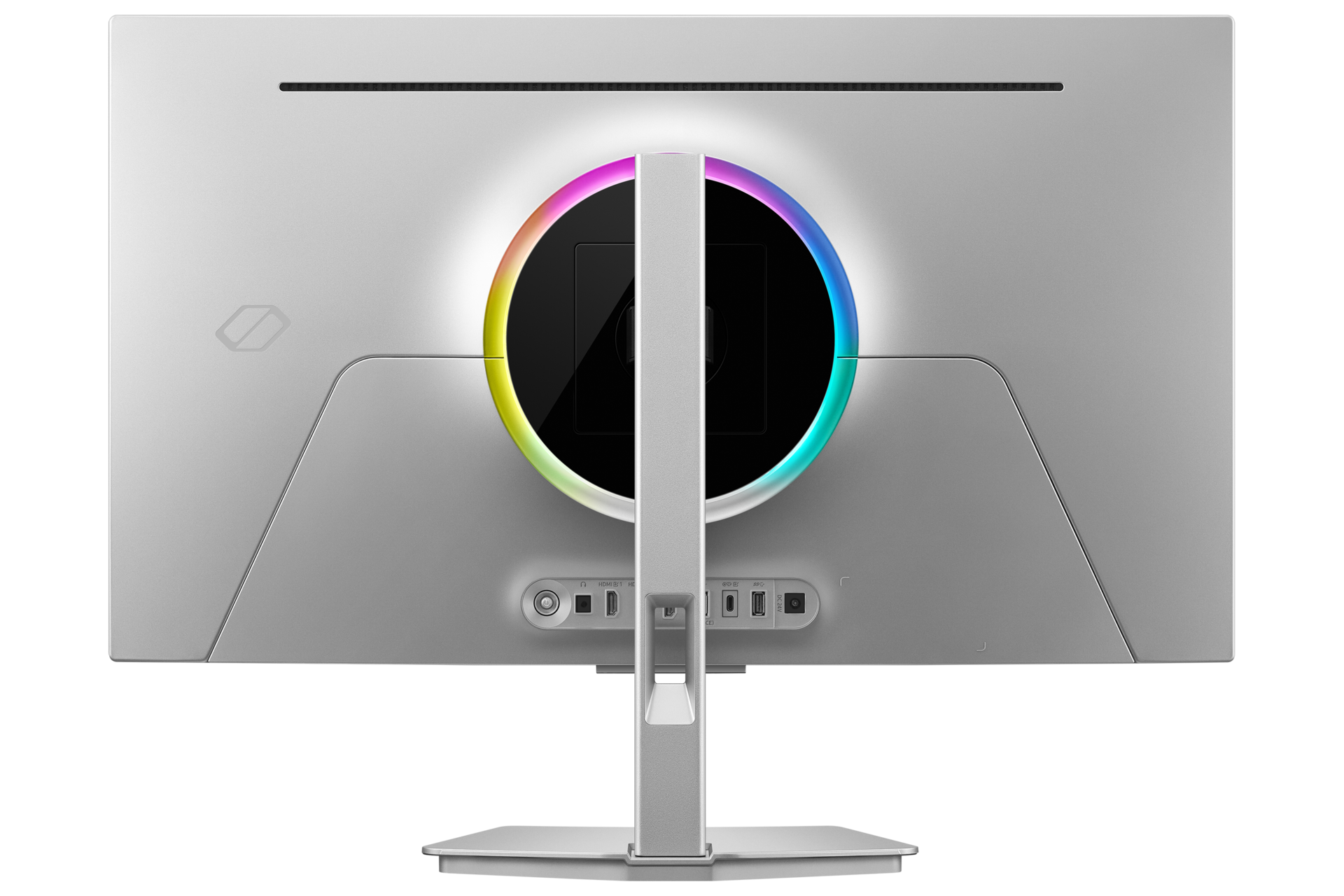 27/32 Inch Odyssey OLED G8 G80SH 4K 240Hz Gaming Monitor HG800SUXEN  Back Silver 