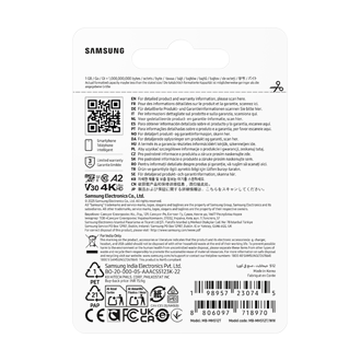 T9 microSD Card microSDXC™ UHS-I Card Back-PKG Black 