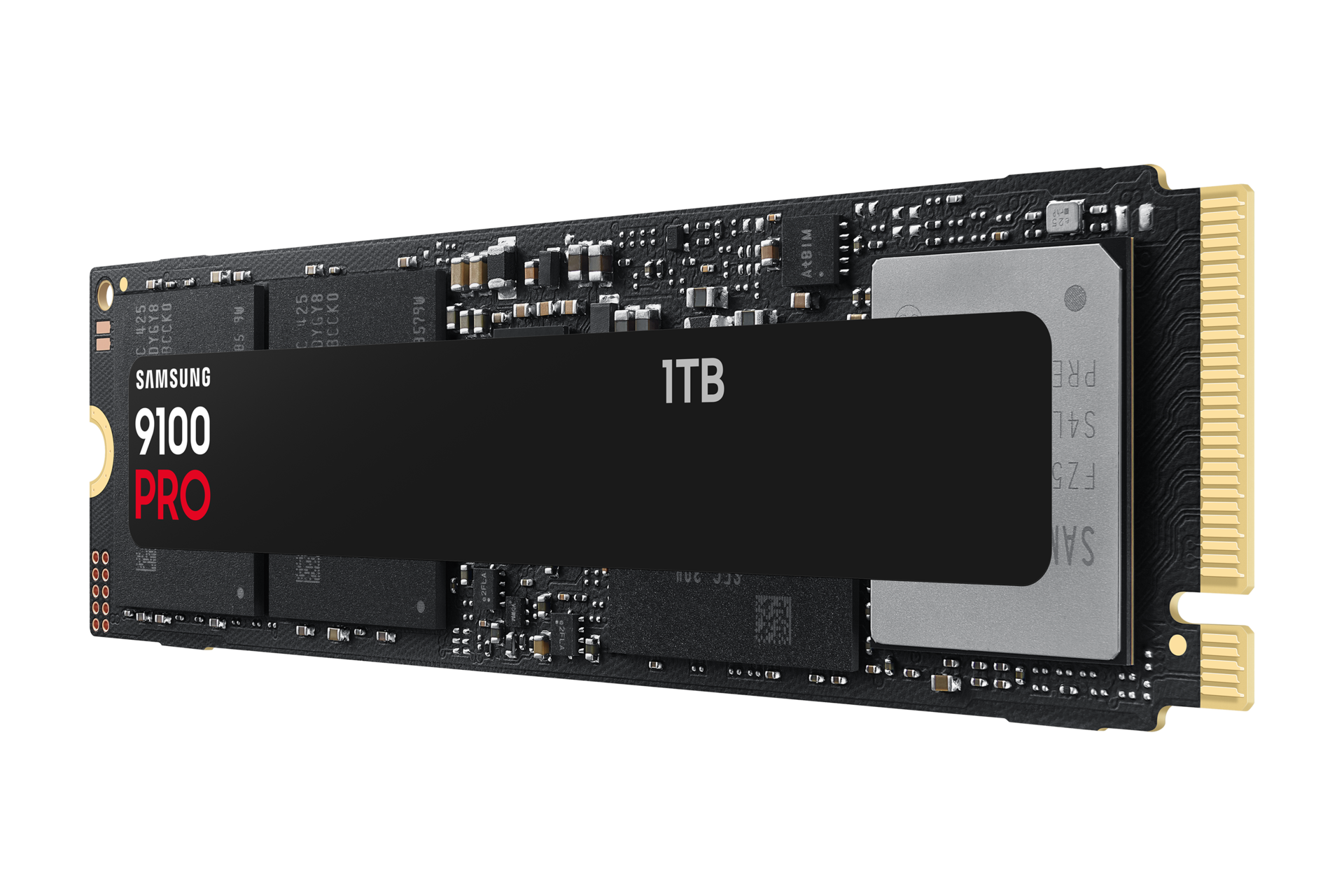 9100 PRO PCIe 5.0 M.2 SSD R-Perspective Black 