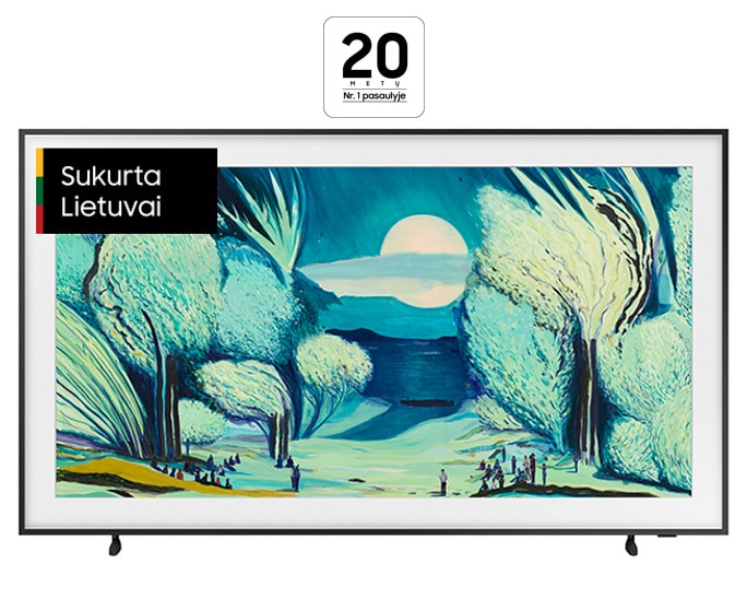 55" The Frame 4K Samsung Vision AI Smart TV (2025) Juoda