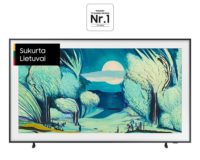 55" The Frame 4K Samsung Vision AI Smart TV (2025) Juoda