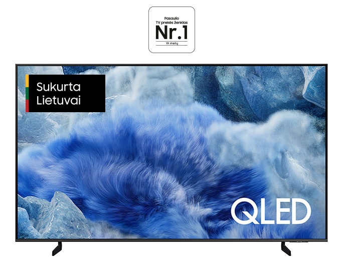 55" QLED Q8F 4K Samsung Vision AI Smart TV (2025) Titaanhall