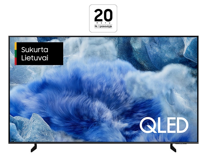 55" QLED Q8F 4K Samsung Vision AI Smart TV (2025) Titaanhall