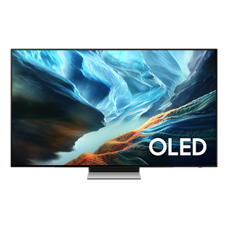 {size}" OLED S90H 4K Samsung Vision AI Smart TV (2026) Front Graphite 