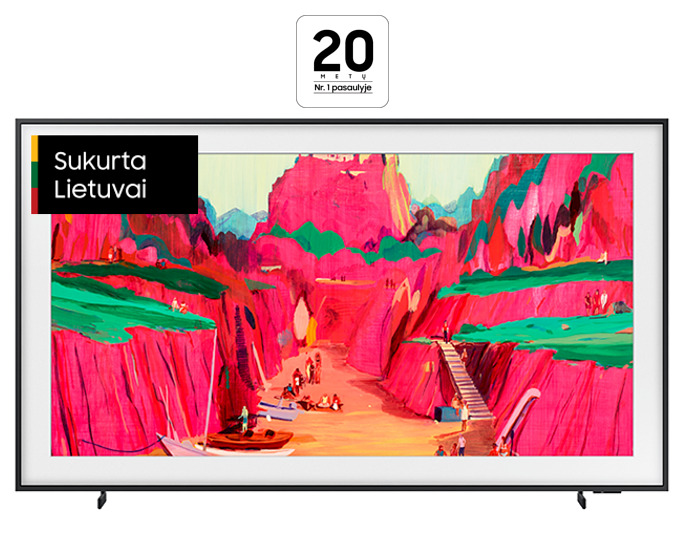 65" The Frame Pro 4K Samsung Vision AI Smart TV (2025) Juoda