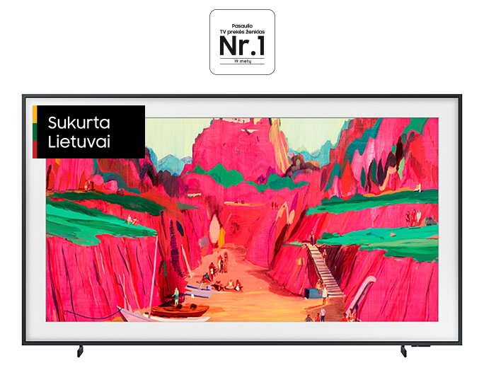 65" The Frame Pro 4K Samsung Vision AI Smart TV (2025) Juoda