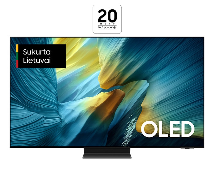 77" OLED S95F 4K Samsung Vision AI Smart TV (2025) Juoda