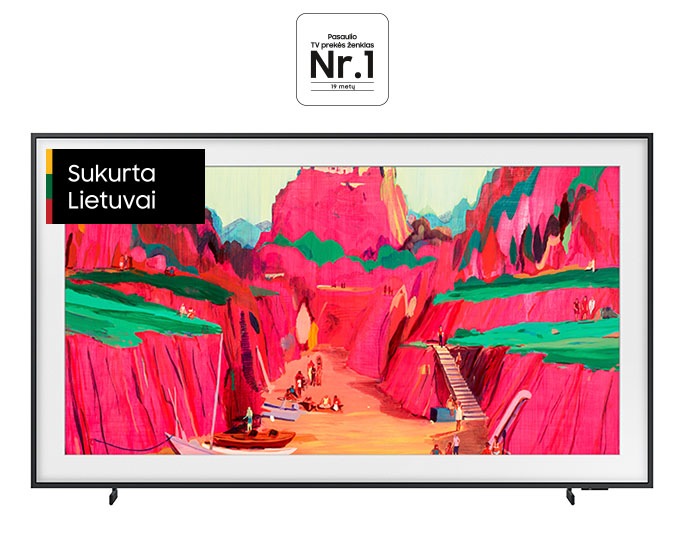 85" The Frame Pro 4K Samsung Vision AI Smart TV (2025) Juoda