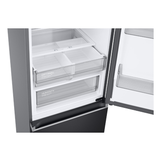 Bottom Mount Freezer with SmartThings AI energy mode and All Around Cooling RB38C774DB1/EF Detail-2Temp-Zone1 Black 