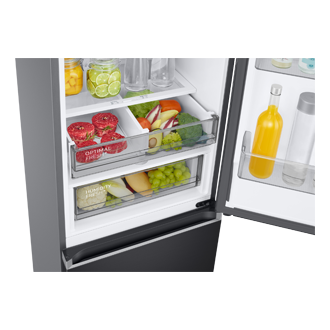 Bottom Mount Freezer with SmartThings AI energy mode and All Around Cooling RB38C774DB1/EF Detail-2Temp-Zone2 Black 