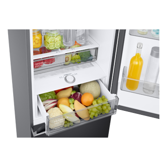 Bottom Mount Freezer with SmartThings AI energy mode and All Around Cooling RB38C774DB1/EF Detail-2Temp-Zone3 Black 