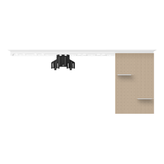 front-without-tv Beige Wood