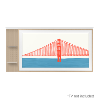 front-right-tv Beige Wood