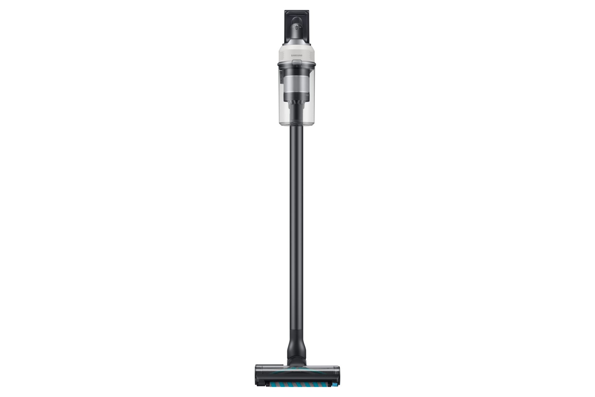 Jet 85S Stick VC 250W / 60 Min. 2.43kg with the Slim LED Brush Front1 Satin Greige 