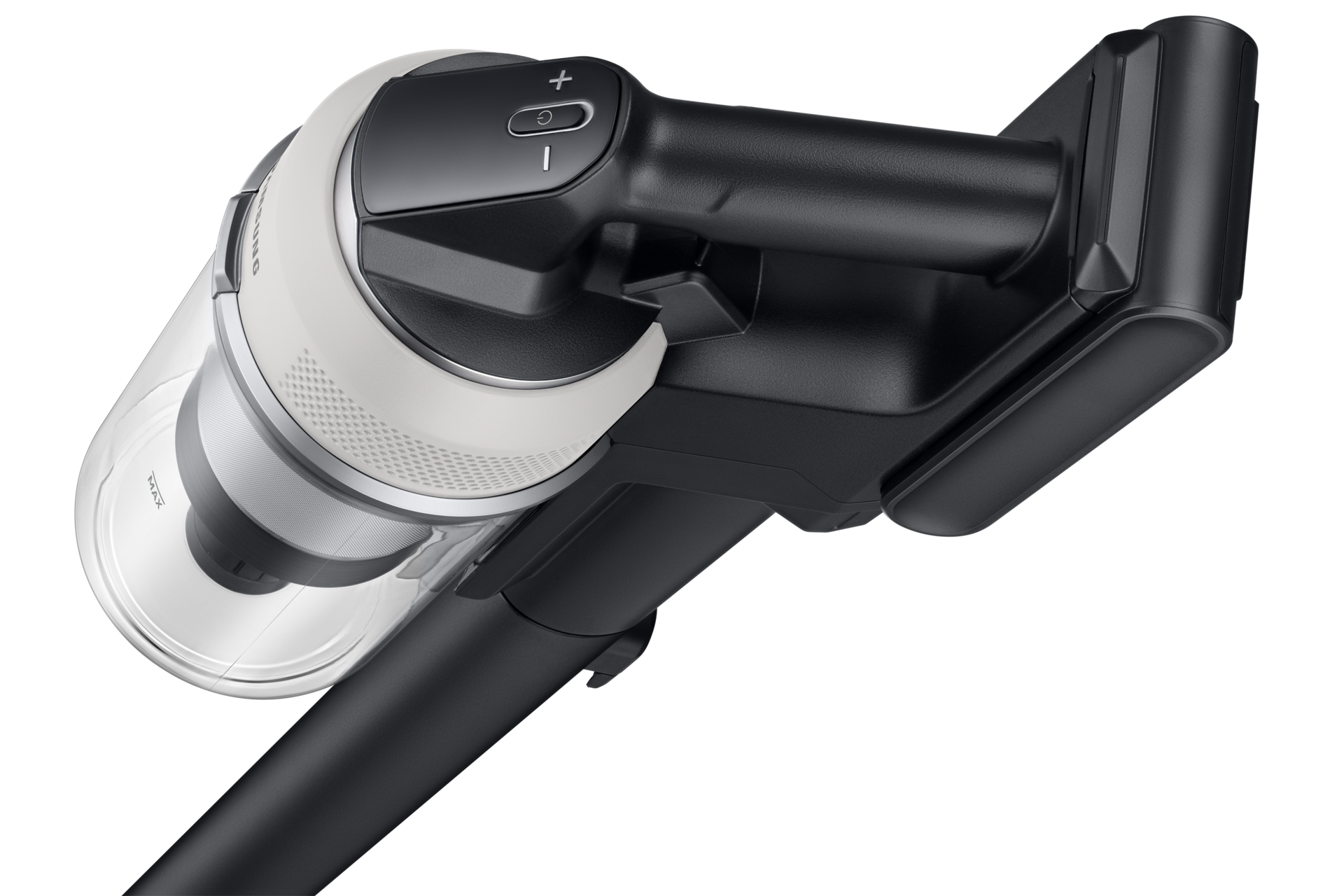 Jet 85S Stick VC 250W / 60 Min. 2.43kg with the Slim LED Brush Dynamic2 Satin Greige 