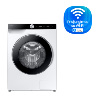 9kg WW6000D Front load Washer with SmartThings AI Energy Mode and A-10% Extra Energy Efficiency Baltos