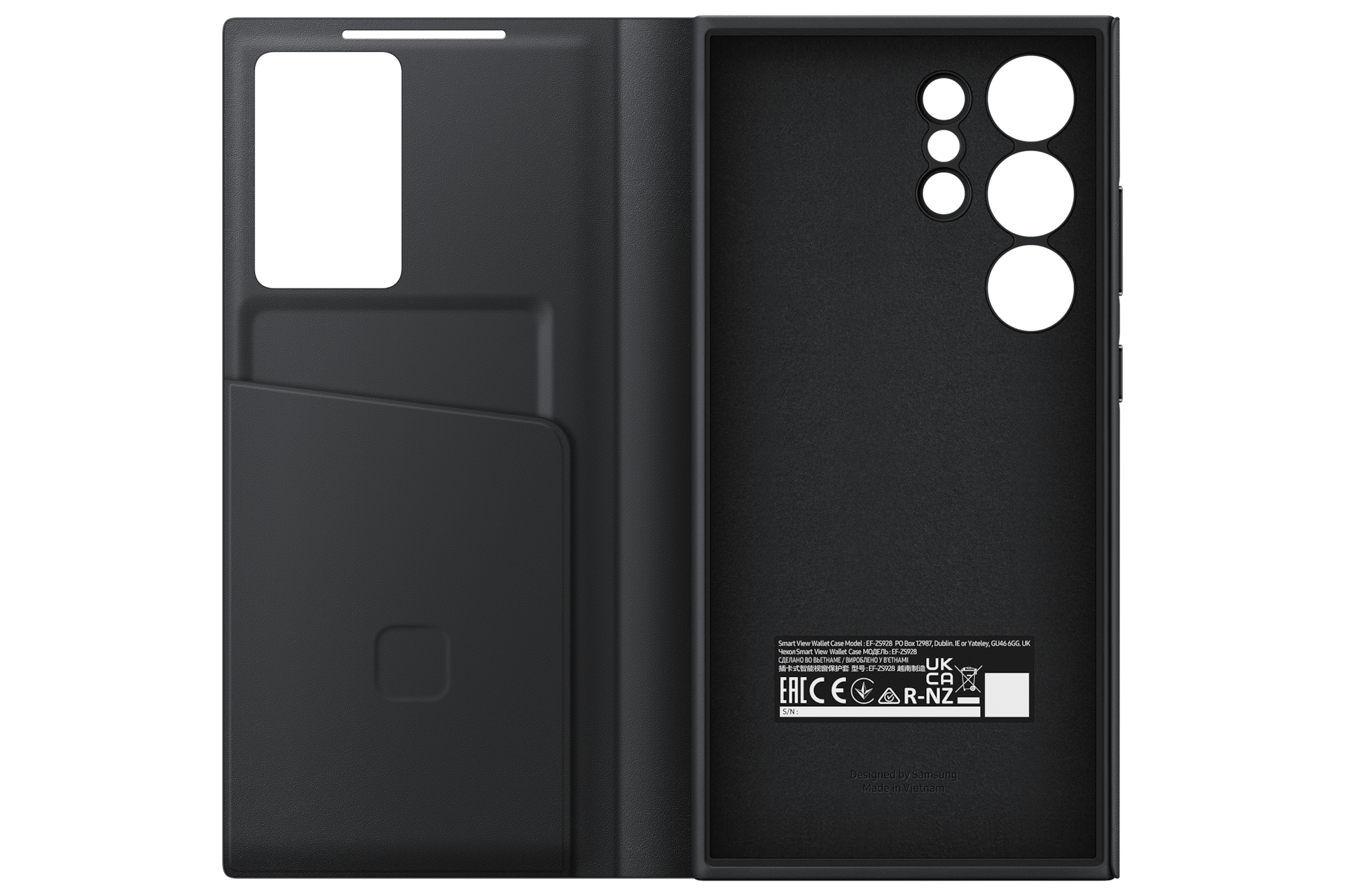 front-open Black