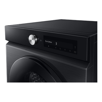 Laundry Dryer with A Energy Efficiency Rating_ Panel-Control1 Black 